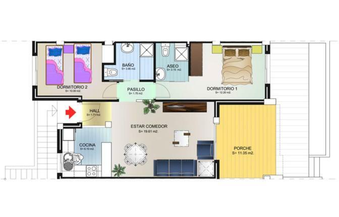 Oasis Beach 5 Lägenhet Orihuela Exteriör bild